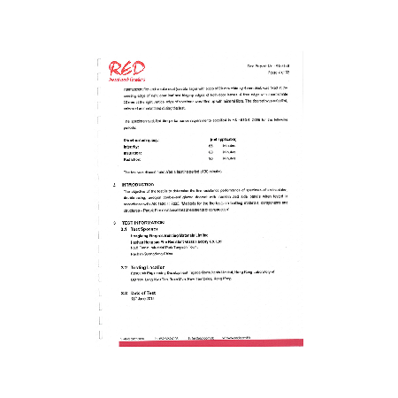 Australian Standard EI 6025mm Crystal Silicon Fire-proof Glass System